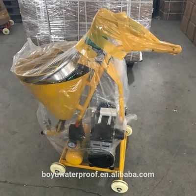 オフィスビル 壁 手持ちのセメント塗装機 モルタル コンクリート噴霧 敷き布団機