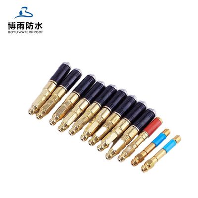 高圧用灰色鋼のアルミニウム注入グルーティングパッカー 10*60mm 8*55mm