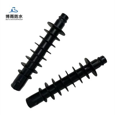PUインジェクションパッカー 14*110mm 現代のデザインスタイルのブラックナイロン円形パッカー