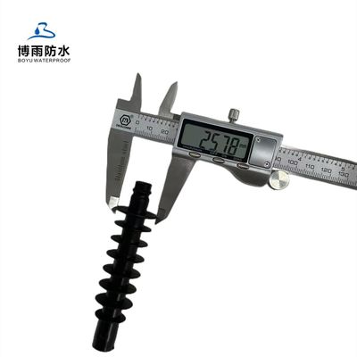 PUインジェクションパッカー 14*110mm 現代のデザインスタイルのブラックナイロン円形パッカー
