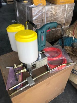 鉄鋼の建物のコーティングとダブルインジェクションのための高圧グルーティング注射ポンプ