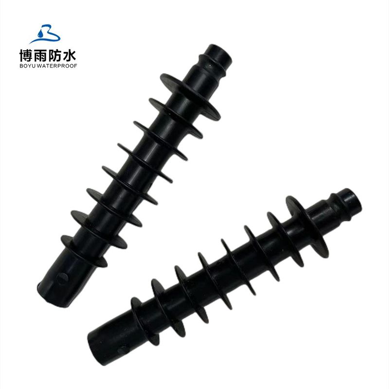 PUインジェクションパッカー 14*110mm 現代のデザインスタイルのブラックナイロン円形パッカー